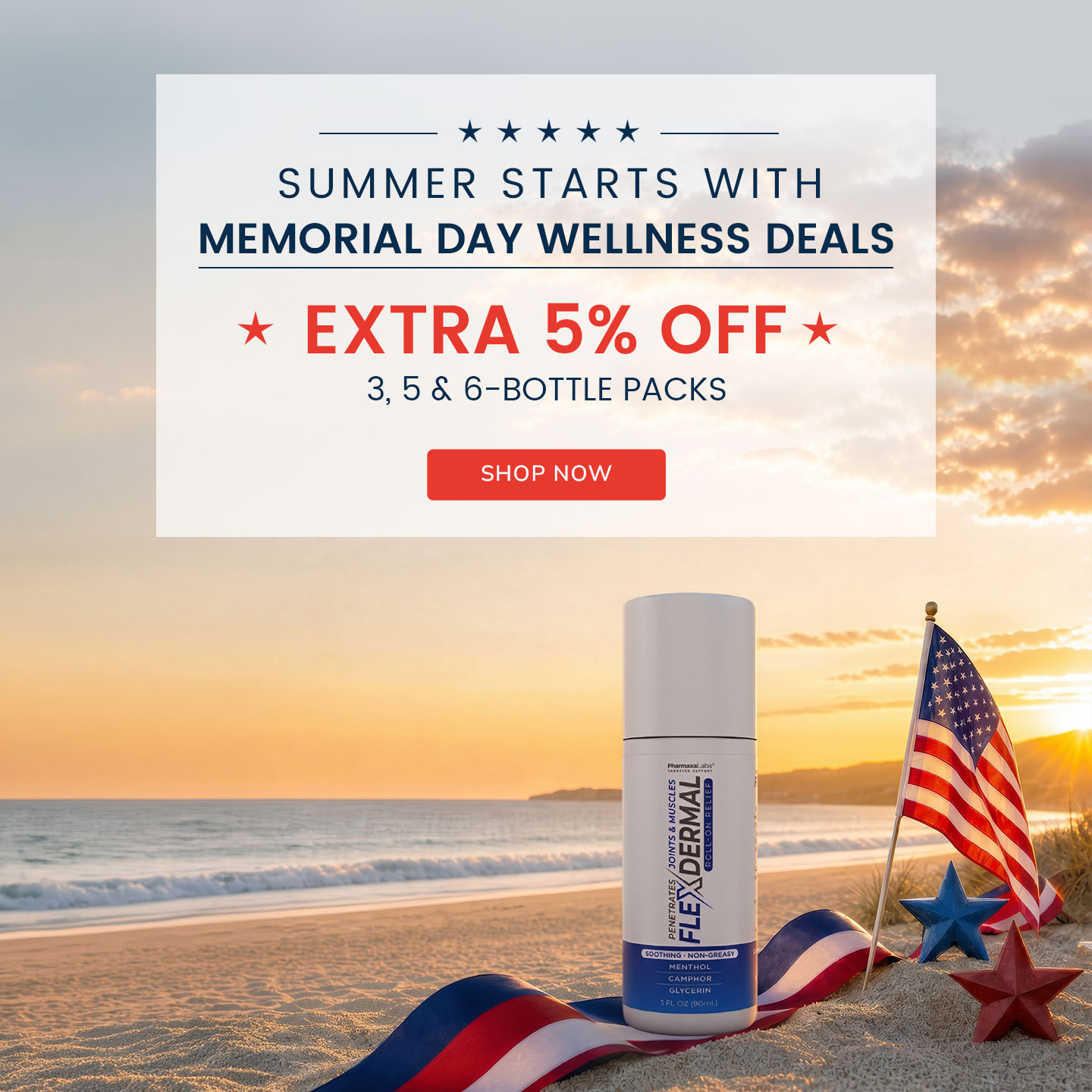 Flexdermal Memorial day Sale