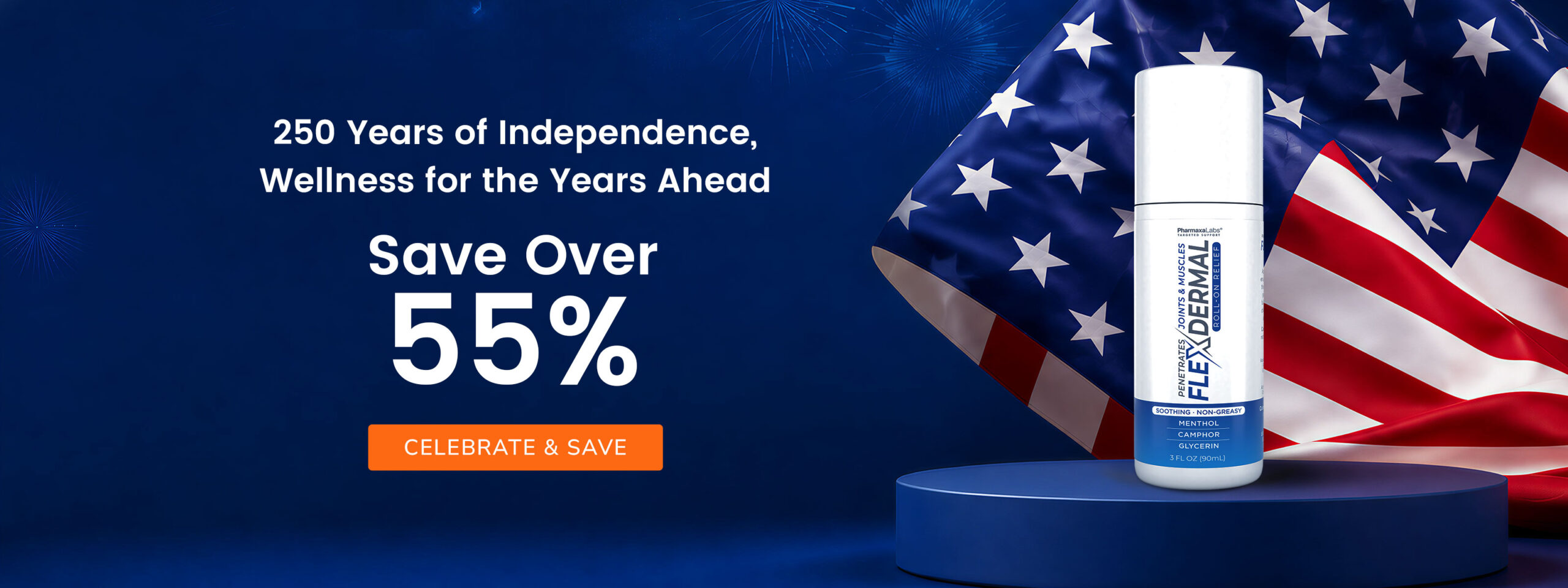 Flexdermal 4th of July Sale