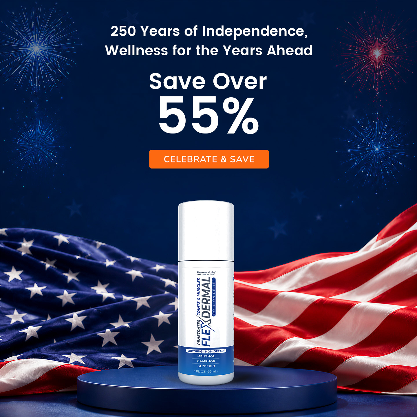 Flexdermal 4th of July Sale