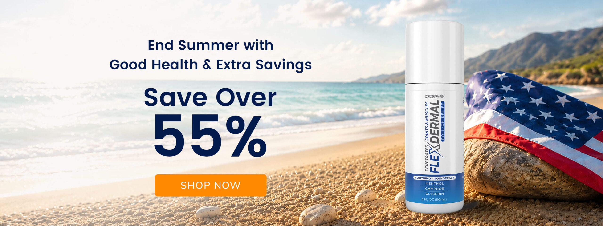 Flexdermal Labour Day Sale Desktop
