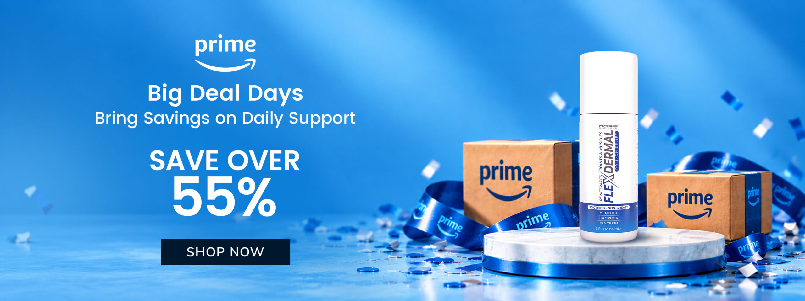 Flexdermal Prime Day Sale Desktop
